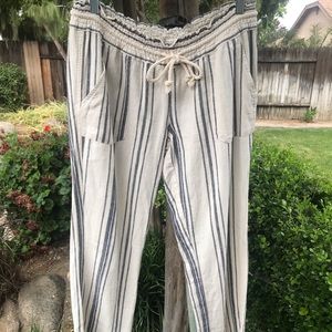 Roxy linen beach pants